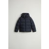 BUNDA WOOLRICH SIERRA SUPREME DOWN JACKET MELTON BLUE