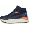 Chlapčenská obuv Puma, X-RAY SPEED MID WTR JR tmavo modrá,modrá,oranžová,béžová, 39 EU