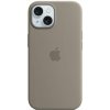 Apple iPhone 15 Silicone Case with MagSafe Clay MXPG3ZM/A