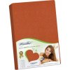 Bellatex jersey plachta Kamilka hnedá 180x200