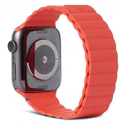 Decoded Silicone Traction Strap pre Apple Watch 42/44/45mm Red Brick D22AWS44TSL3SBRK