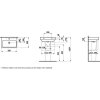 H8189584001091 LAUFEN PRO S Compact umývadlo bez otvoru pre batériu, LCC 55 x 38 cm
