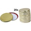 Zavarovacie viečka OMNIA 68 mm 20 ks v balení (Viečka na zaváranie OMNIA)