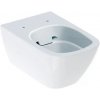 Geberit Smyle Square Závesné WC hlboké splachovanie, Rimfree, 35x54cm, Biele 500.208.01.1