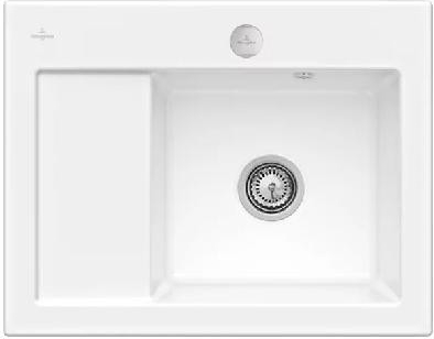 Villeroy & Boch Keramický drez 331202RW Stone White