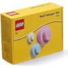 LEGO® Hangers Set biely / svetlo modrý / ružový 3 ks