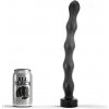 All black - anal plug ball 32 cm