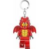 LEGO LGL-KE196H Minifigúrky Drak prívesok na kľúče so svietidlom