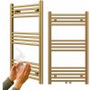 Kúpeľňový radiátor, teplovodný Granitan 344 W 50 x 90 mm, zlatý