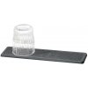 Wenko WENKO 54957100 - Odkvapávacia podložka DAMON 30x8 cm šedá WE0449 + záruka 3 roky zadarmo + záruka 3 roky zadarmo