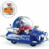 DJECO Crazy Motors autíčka: Vesmírna polícia (Space Police)