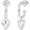 Náušnice GUESS By Your Side JUBE06075JWRHT/U