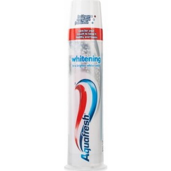 Aquafresh Whitening pump zubná pasta 100 ml