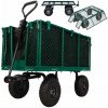 ZÁHRADNÝ VOZÍK 3v1 220L 350kg VEĽKÝ SKLADACÍ Transportný Stavebný Fúrik