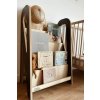 BabyWood detská knižnica SLIM M black, čierna