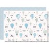 LALALU Podložka na hranie Premium Blue Balloon 190x130 cm 900513