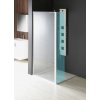 POLYSAN MODULAR SHOWER MS3A 90cm pevná sprchová stena do kombinácie, profil chróm, sklo číre, MS3A-90