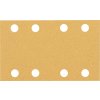 Bosch EXPERT Brúsne papiere C470 s 8 otvormi pre vibračné brúsky 80 × 133 mm, P80, 10 ks 2.608.900.879