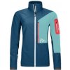 Ortovox Berrino Jacket W petrol blue XS; Modrá bunda