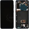 LCD Displej + Dotykové sklo + Rám Samsung Galaxy S21 G991B Soft OLED
