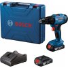 Aku vŕtačka BOSCH Professional Akuvŕtačka GSB 183-LI, kufor, 2x 2Ah 0.601.9K9.100 (0.601.9K9.100)
