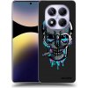 Picasee silikónový čierny obal pre Xiaomi Redmi Note 14 Pro 5G - EARTH - Lebka 3.0
