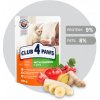 CLUB 4 PAWS Premium pre mačiatka S kuracím mäsom v omáčke 80 g (8927)