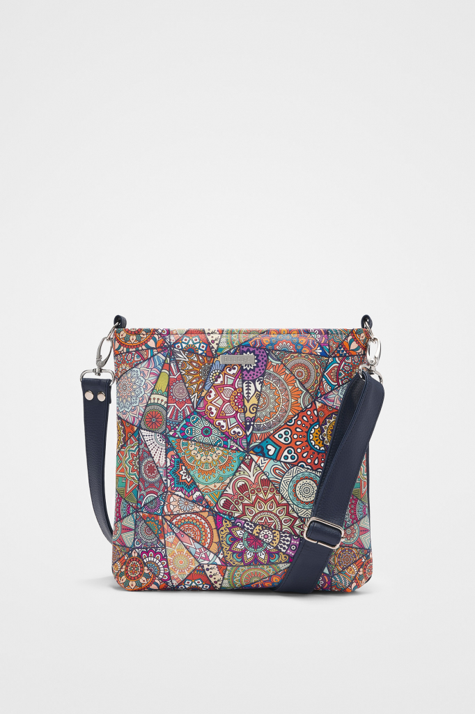 Dara bags crossbody kabelka Dara bags Daisy Vitrail viacfarebná