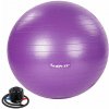 MOVIT Gymnastická lopta s nožnou pumpou, 55 cm, fialová