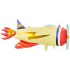 PartyDeco Fóliový balón Farebné lietadlo 91 x 39 cm (Veľký fóliový balón v tvare lietadla s rozmermi približne 91 × 39 cm, v červeno-žltom prevedení. Ideálny na detskú oslavu, tematickú párty alebo vý