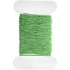 Shamballa šnúrka 0,5 mm, zelená 1 m