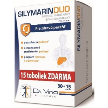 Da Vinci Academia Silymarin Duo 45 kapsúl