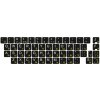 Emeru Ukrajinské nálepky na celú klávesnicu pre notebook a PC 13x13 Azbuka Ukrajinská - Ruská