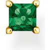 THOMAS SABO kusová náušnica Green stone gold H2233-472-6