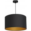 Luminex | Luster na lanku ARDEN 1xE27/60W/230V pr. 40 cm čierna/zlatá | LU3492
