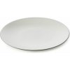 Revol Jedálenský tanier EQUINOXE, sada 6 ks, 26 cm, biela bavlna,REVOL