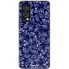 Lesklé puzdro Exclusive iSaprio - Blue Leaves 05 - OnePlus Nord 2 5G