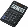 CASIO kalkulačka MS 10 F, černá, stolní, desetimístná (MS 10 F)