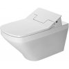 Duravit DuraStyle - Elektronický bidet SensoWash Slim s keramikou, Rimless, SoftClose, biela 631001002004300