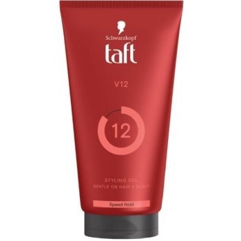 Taft V12 Power Speed Turbo fixačný gél na vlasy 150 ml