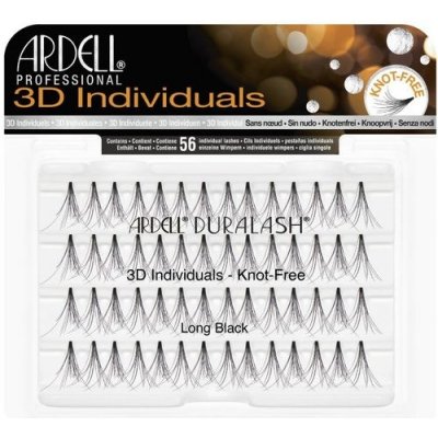 Ardell 3D Individuals Duralash Knot-Free Short Black 56 ks