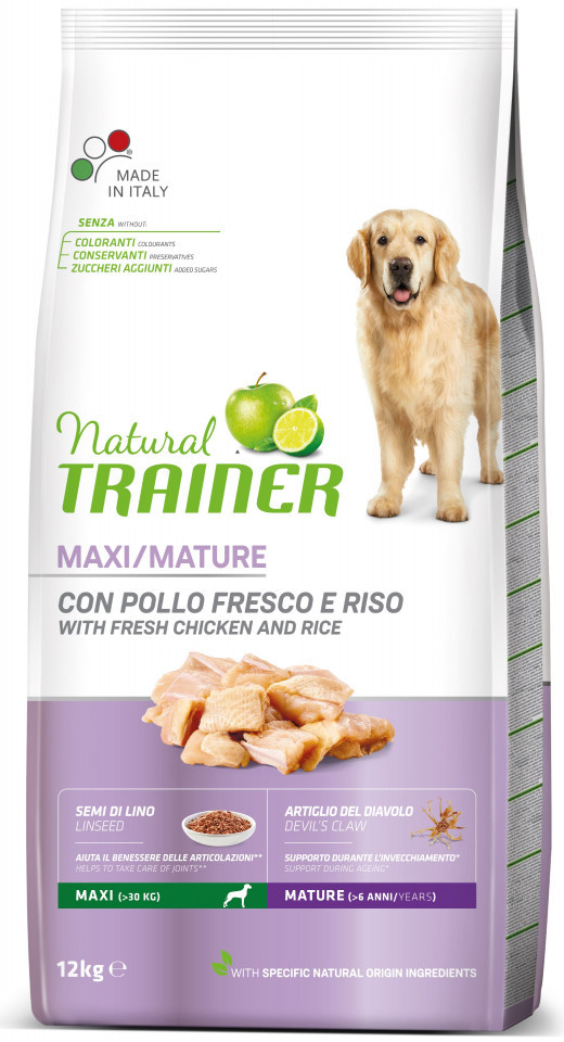 Nova Foods Trainer Natural Maxi Maturity kura 12 kg