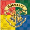 Papierové servítky Procos Hogwarts Houses 33x33 cm 20 ks