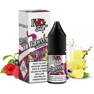 IVG Salt Riberry Lemonade 10 ml 10 mg