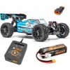 HOBBYTECH SPIRIT NXT RR BRUSHLESS buggy - modrá (vč. LiPo a nabíječe)