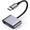 Replikátor portov UGREEN USB-C to 3.5mm Audio Adapter with PD (60164)