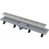 AlcaPlast Simple podlahový žľab s okrajom pre perforovaný rošt APZ10-950M