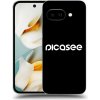 Picasee silikónový čierny obal pre Google Pixel 9a - Picasee - new logo - white