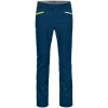 Pánske softshellové nohavice Ortovox Col Becchei Pants petrol blue M