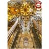 EDUCA Sagrada Familia interiér Barcelona Španělsko 1000 dielov